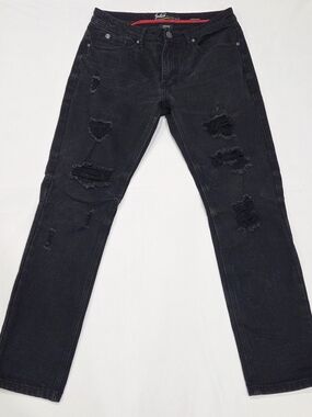 Switch Remarkable Distressed Slim Straight Jeans - 32x32